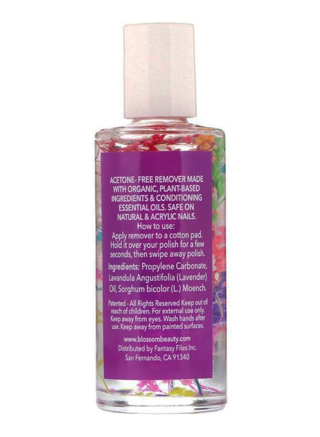 Blossom Lavender Nail Polish Remover Clear - Image 2