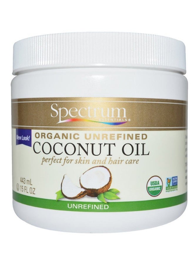 Spectrum Essentials Organic Unrefined Coconut Oil  - Image 1