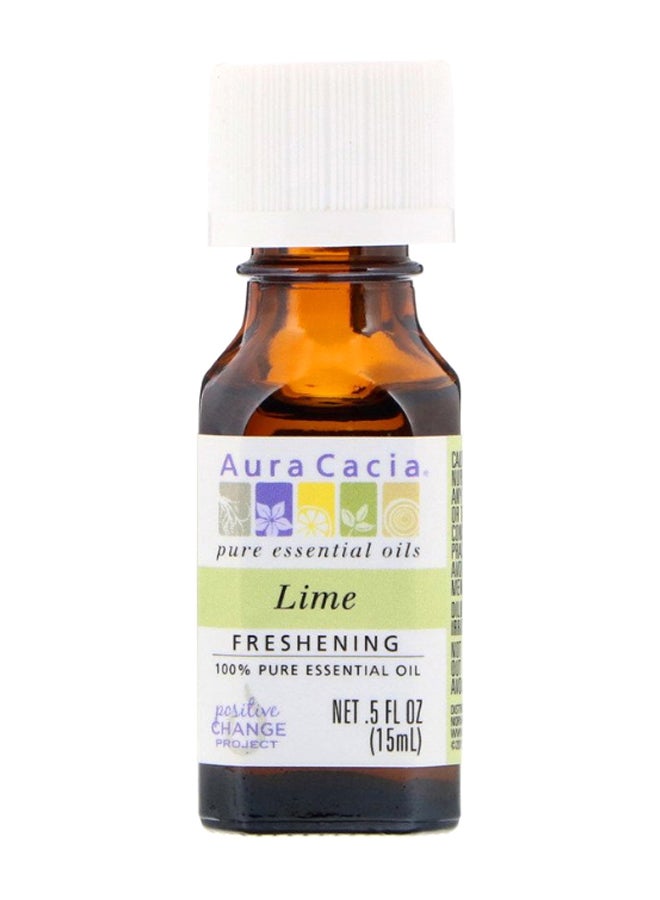 Aura Cacia Lime Pure Essential Oil  - Image 1