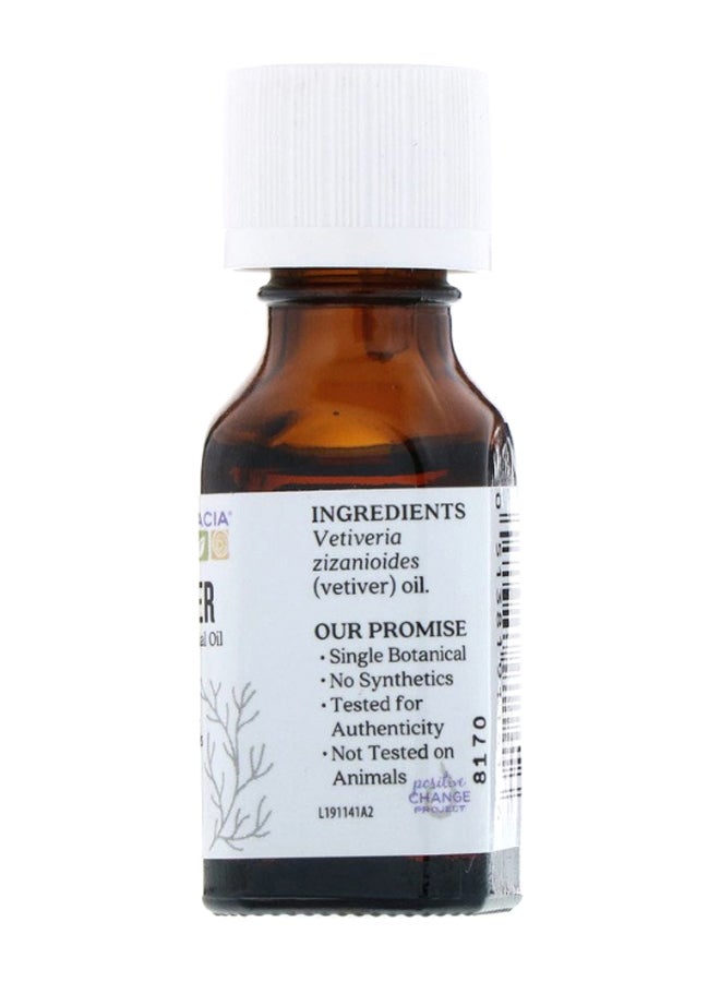 Aura Cacia Vetiver Pure Essential Oil - Image 2