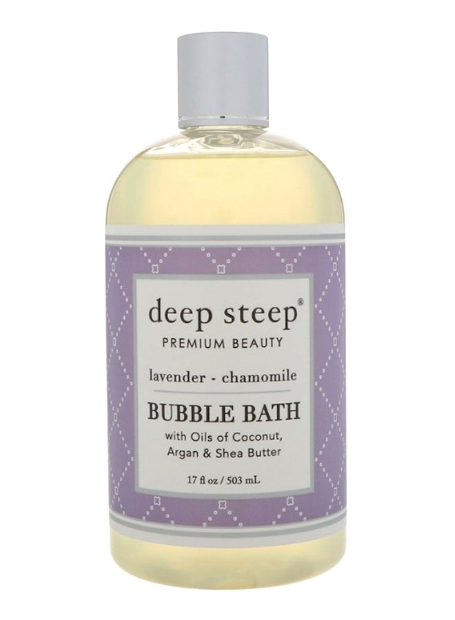 Deep Steep Lavender Chamomile Bubble Bath 503ml - Image 1