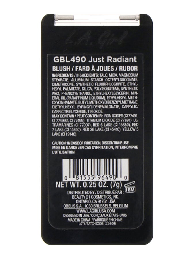 لا جيرل بودرة خدود جاست بلاشينغ GBL490 جست راديانت - Image 3