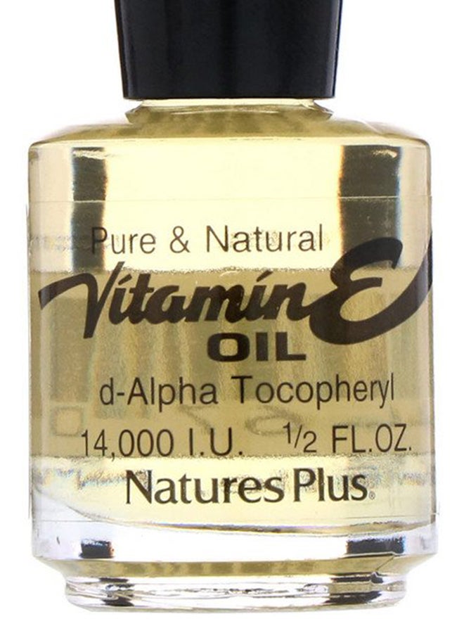 Natures Plus D-Alpha Tocopheryl Vitamin E Oil - Image 2