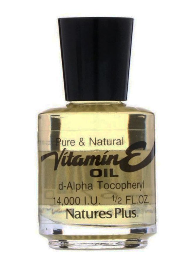 Natures Plus D-Alpha Tocopheryl Vitamin E Oil - Image 1