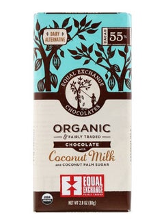 Equal Exchange Organic Chocolate With Coconut Milk And Coconut Palm Sugar  - Image 1