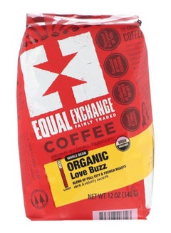 Equal Exchange Organic Love Buzz Whole Bean Coffee  - Image 1