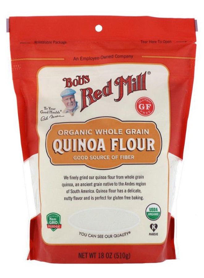 Bob's Red Mill Organic Whole Grain Quinoa Flour 18ounce - Image 1