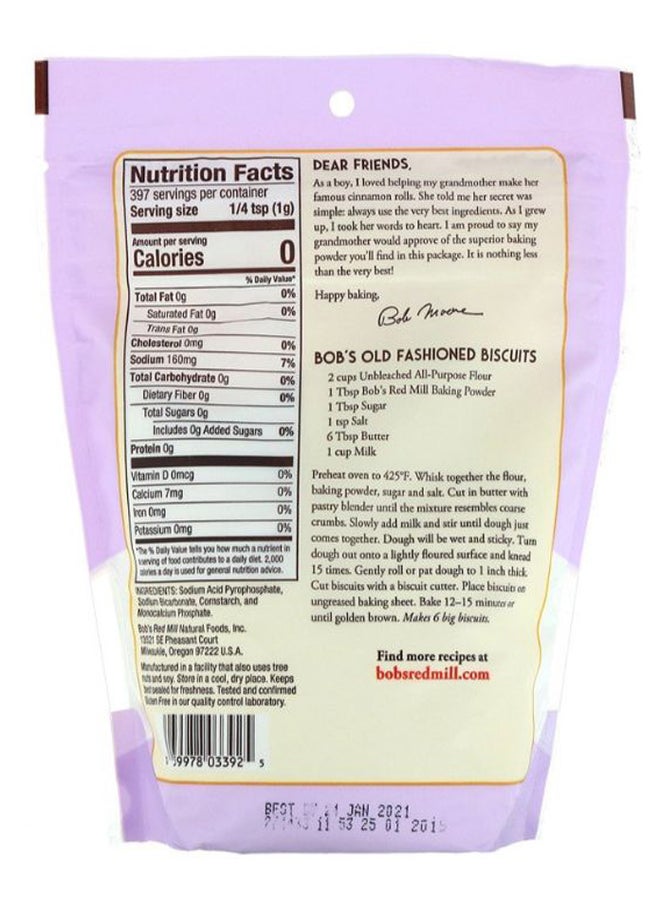Bob's Red Mill Double Acting Baking Powder 14ounce  - Image 2