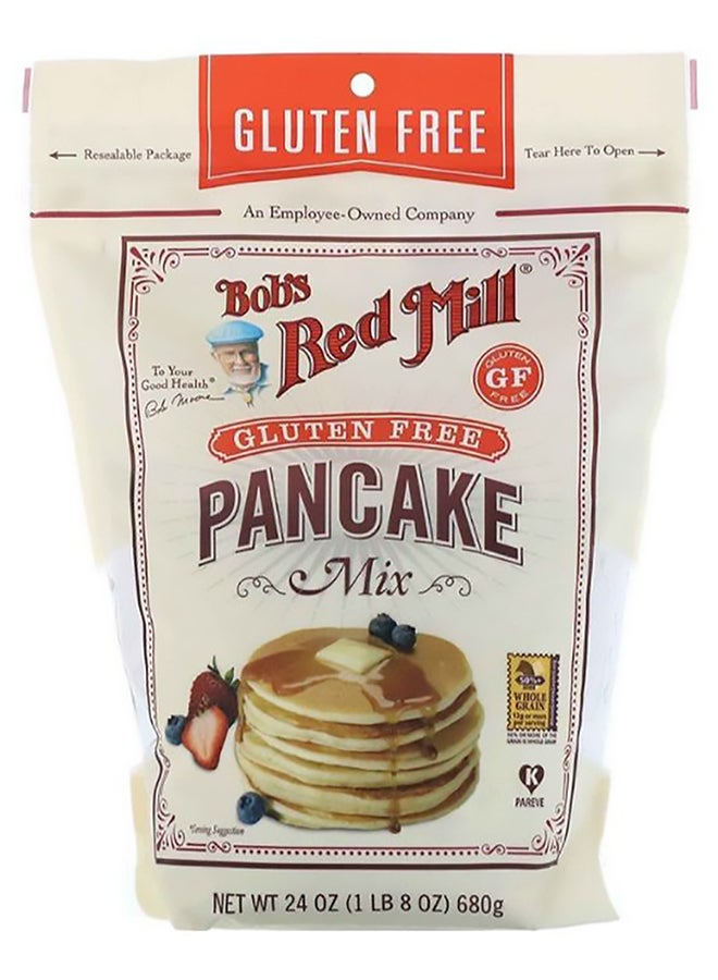 Bob's Red Mill Gluten Free Whole Grain Pancake Mix 24ounce - Image 1