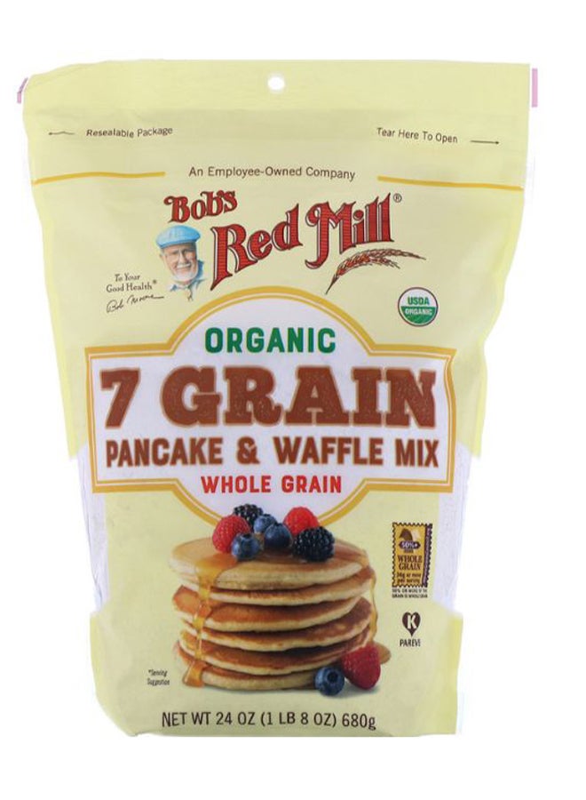 بوبز ريد ميل 7-مزيج الفطائر والوافل بالحبوب 24 أونصة - Image 1