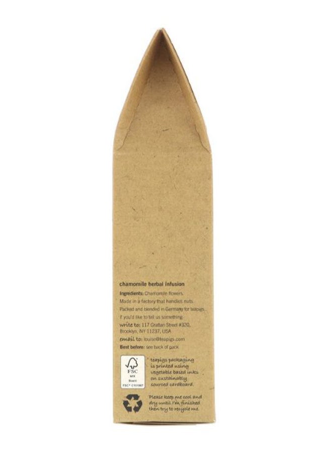 Teapigs - Dream On Chamomile Flowers Herbal Tea - 15 Tea Temples - Image 1