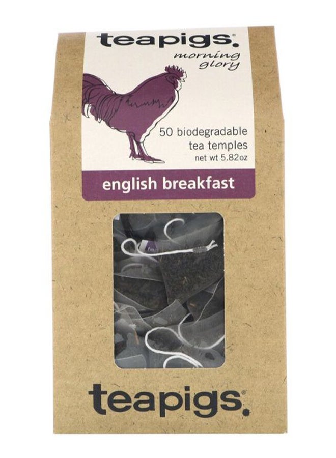 Teapigs - Morning Glory English Breakfast Herbal Tea - 50 Tea Temples - Image 1