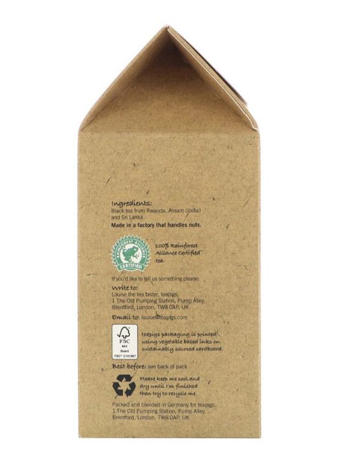 Teapigs - Morning Glory English Breakfast Herbal Tea - 50 Tea Temples - Image 1