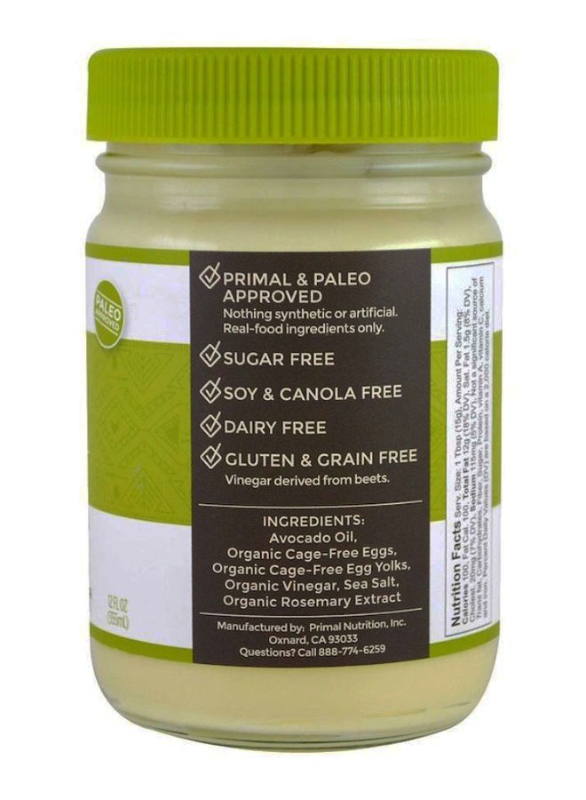 برايمال كيتشن مايونيز بزيت الأفوكادو 12 أونصة - Image 2