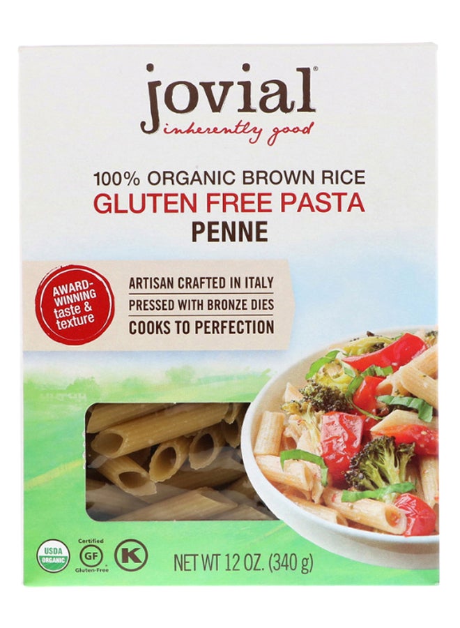 جوفيال مكرونة بيني من الأرز البني العضوي 12 أونصة - Image 1