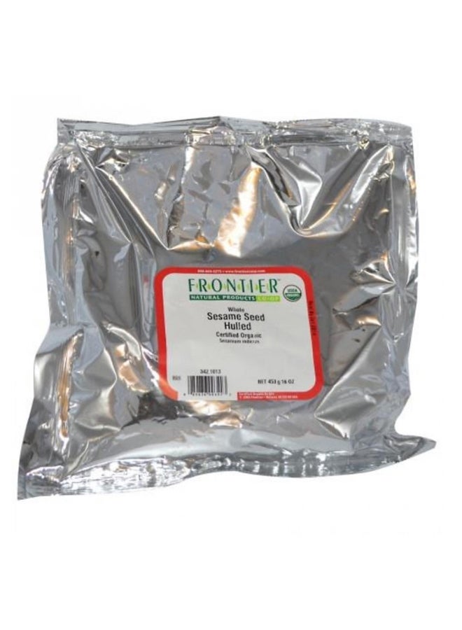Frontier Natural Products Organic Whole Sesame Seed Hulled - Image 1