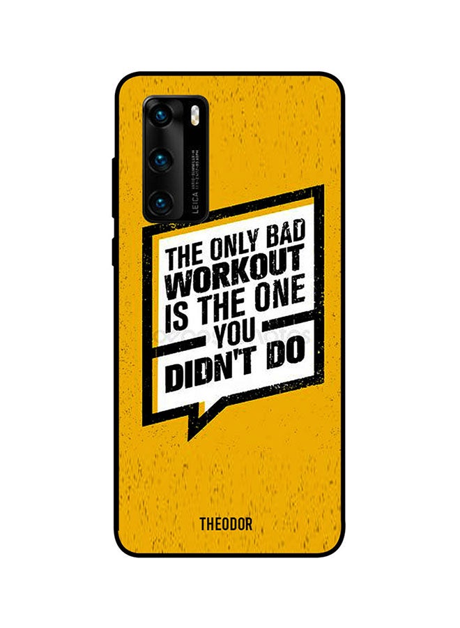 Theodor Protective Case Cover For Huawei P40 Yellow/Black/White