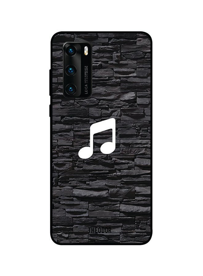 Protective Case Cover For Huawei P40 Black/White