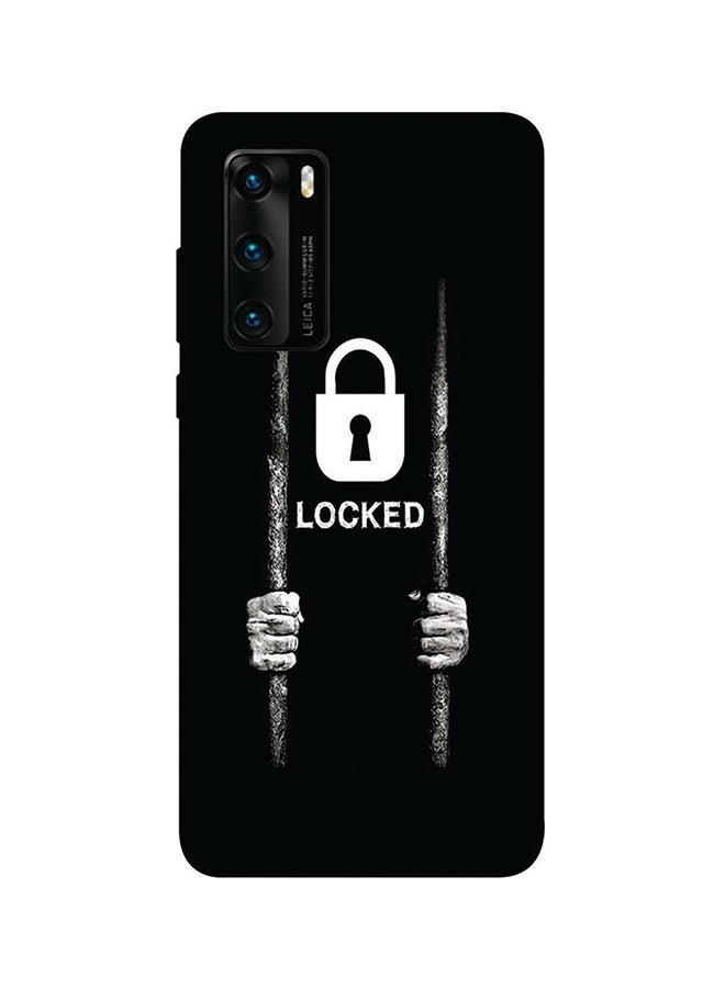 Theodor Protective Case Cover For Huawei P40 Black/White/Grey