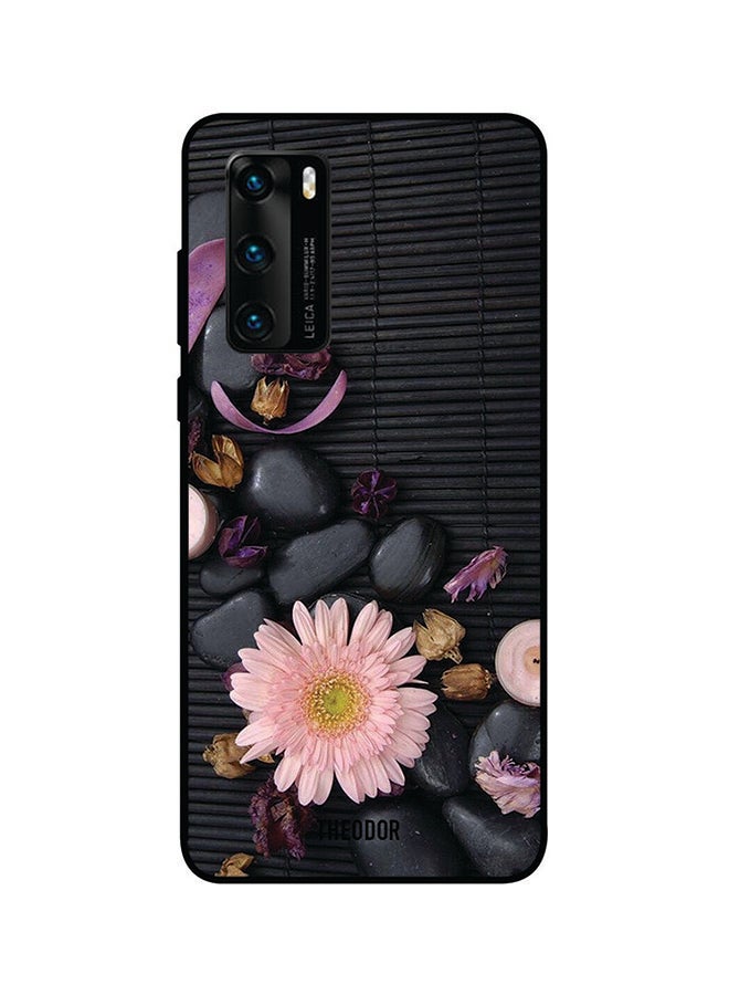 Protective Case Cover For Huawei P40 Black/Pink/Yellow