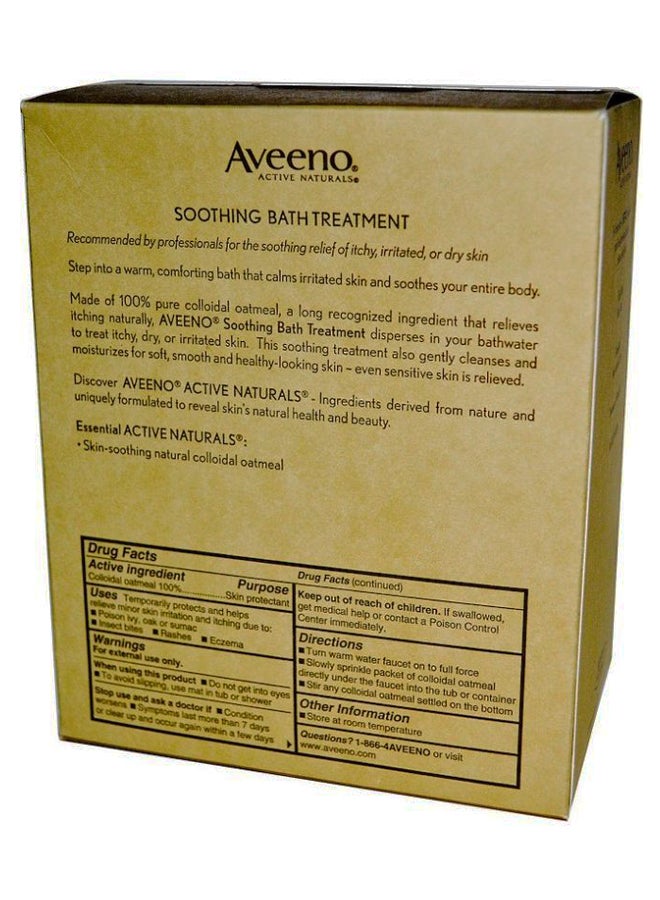 Aveeno Active Naturals Soothing 8 Time Single Bath Treatment Pack 42grams - Image 2
