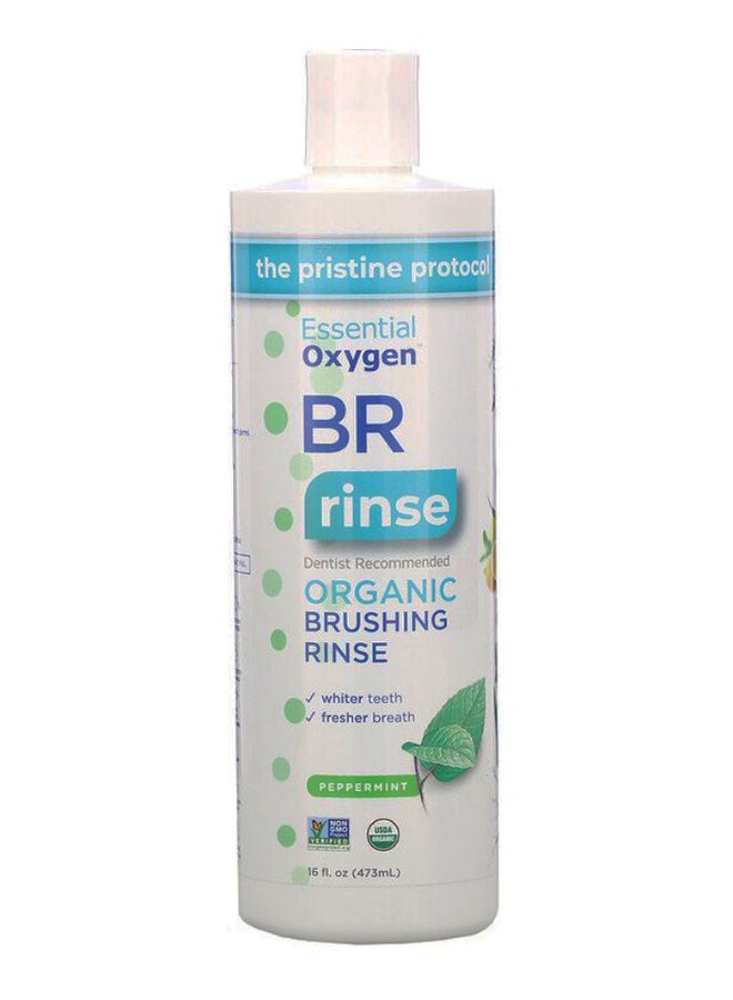 Essential Oxygen Peppermint BR Organic Brushing Rinse  - Image 1