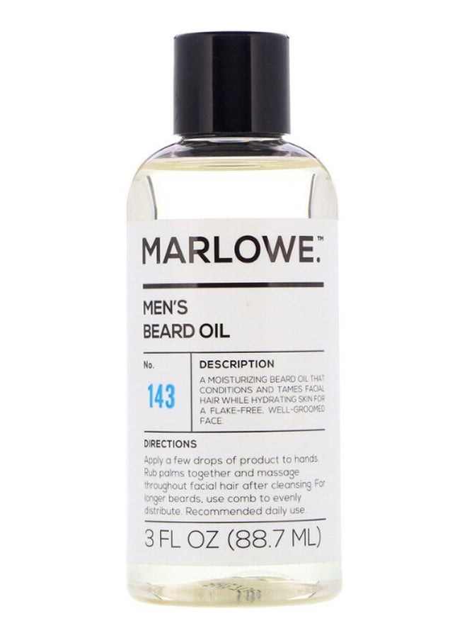 Marlowe Moisturizing Beard Oil Clear - Image 1