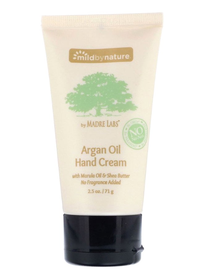 mild by Nature Marula And Argan Oil Hand Cream 71grams  - Image 1