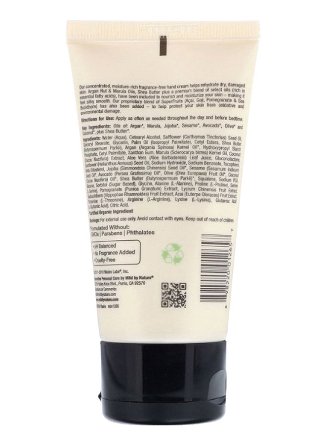 mild by Nature Marula And Argan Oil Hand Cream 71grams  - Image 2