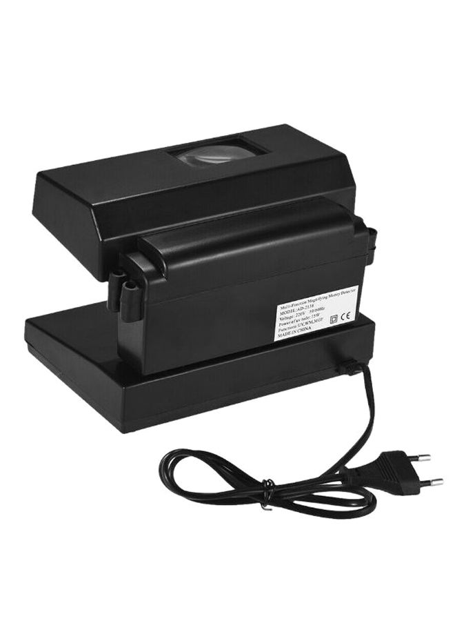Generic 2-In-1 Mini UV Money Checker Fake Counterfeit Note Detector Black  - Image 2