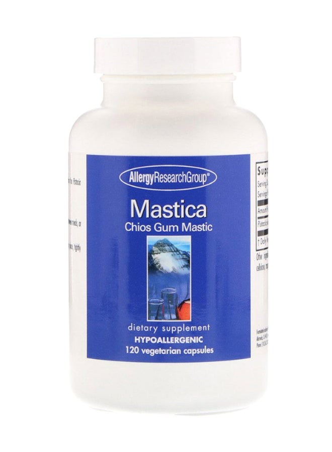 Allergy Research Group Mastica Chios Gum Mastic - 120 Vegetrarian Capsules - Image 1