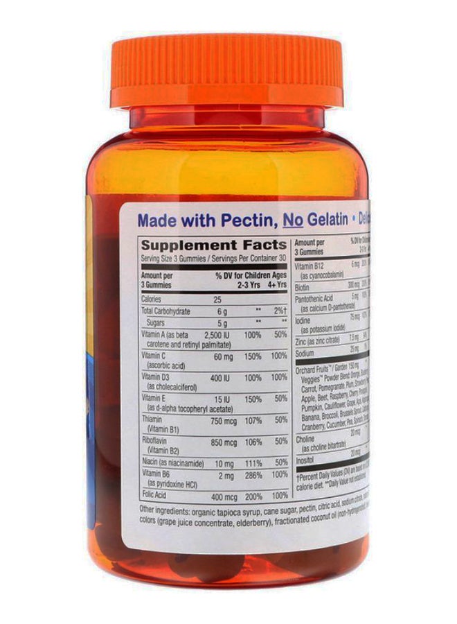 Nature's Way - Nature's Way Cherry Orange And Grape Alive Gummies Multi-Vitamin- 90 - Image 1