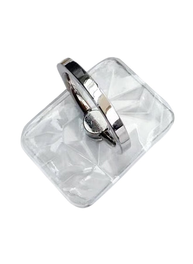 Beauenty Finger Ring Mobile Phone Stand Holder Grey/Silver - Image 1
