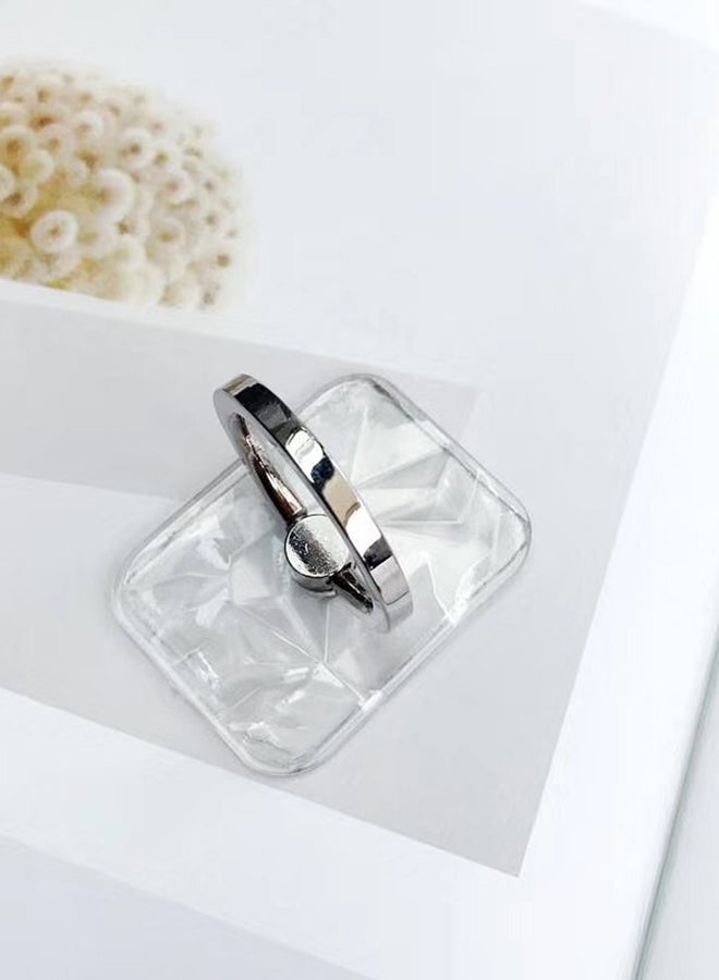 Beauenty Finger Ring Mobile Phone Stand Holder Grey/Silver - Image 2