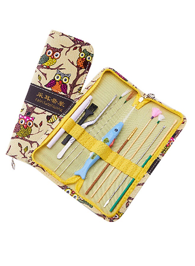 Generic 11-Piece Ear Wax Remover Tool Kit With Box  - Image 1
