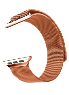 MARGOUN Milanese Loop Band For Apple Watch Rose Gold  - Image 1