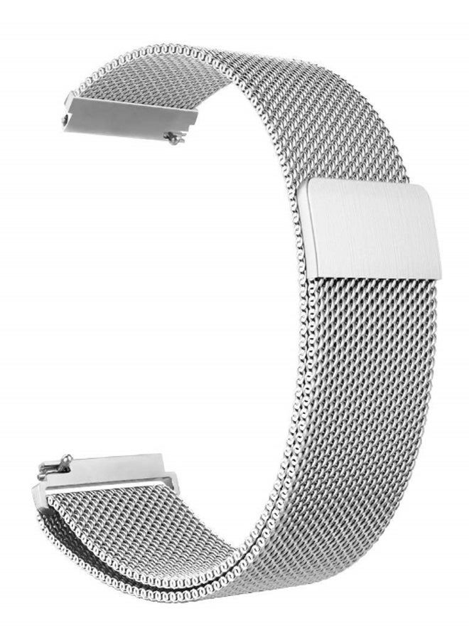Replacement Watch Band Strap Silver - Image 1