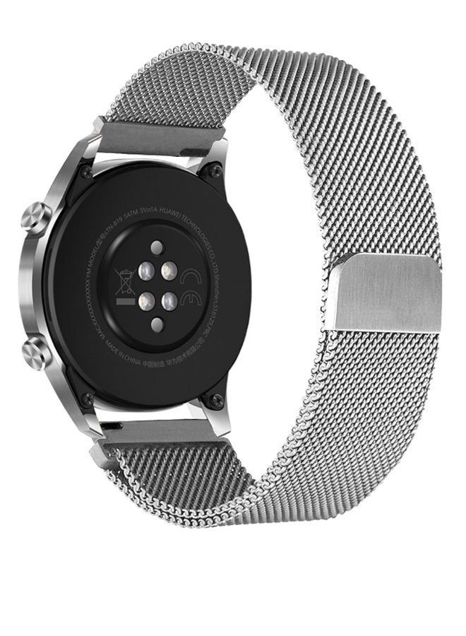 Replacement Watch Band Strap Silver - Image 2