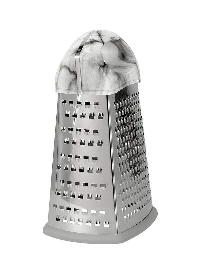 Royalford Marble Designed 4 Side Grater White/Grey 8cm  - Image 4