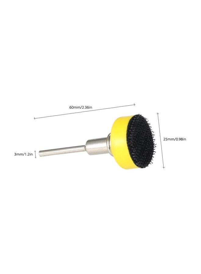 Generic - 100-Piece Abrasive Polish Pad Brown/Yellow/Blue - Image 1