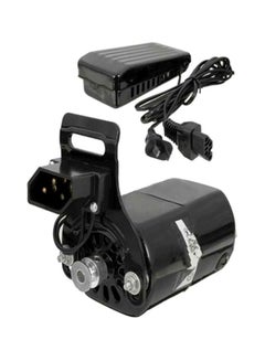 Household Sewing Machine Motor With Controller Black