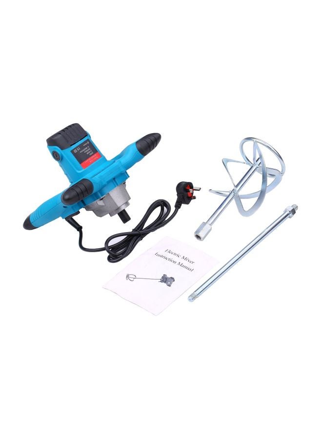 Handheld Electric Mixer Blue/Silver 35x20x24centimeter - Image 4