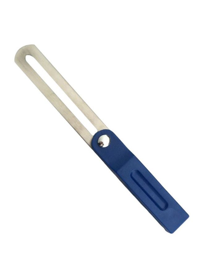Angle Rulers Gauge Measuring Tool Silver/Blue 9inch - Image 1