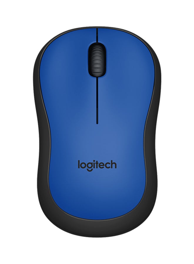 Logitech - M220 Wireless Mouse, Silent Buttons, 2.4 GHz With USB Mini Receiver, 1000 DPI Optical Tracking, 18 Month Battery Life, Ambidextrous PC / Mac / Laptop Blue - Image 1