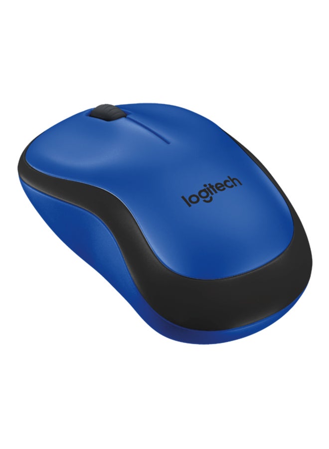 Logitech - M220 Wireless Mouse, Silent Buttons, 2.4 GHz With USB Mini Receiver, 1000 DPI Optical Tracking, 18 Month Battery Life, Ambidextrous PC / Mac / Laptop Blue - Image 1