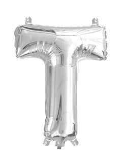 Party Time T Alphabet Helium Balloon 