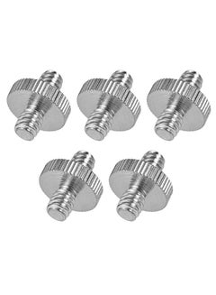 Generic 5-Piece 1/4 Inch Male To Male Screw Set Silver  - Image 1