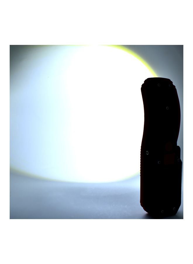 مصباح LED COB قابل للشحن بمنفذ USB أسود/أحمر/أبيض - Image 2