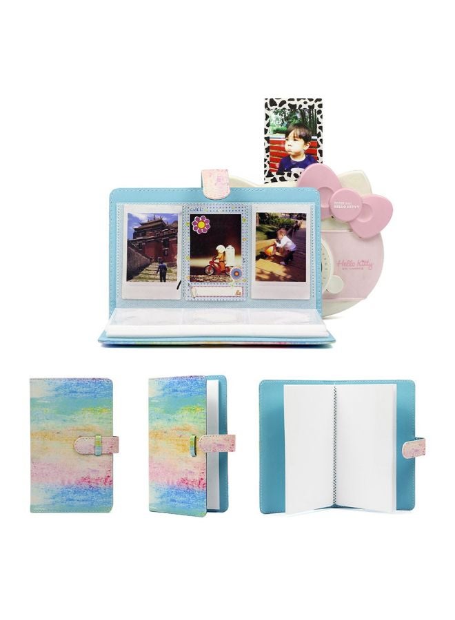 PU Leather Instant Photo Album Multicolour 18.5x11.5x1.5centimeter - v1587740815/N37396475A_2