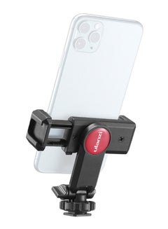 Ulanzi Rotatable Tripod Phone Holder Clamp Clip Mount Black  - Image 2